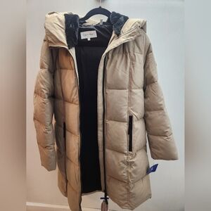 Calvin Klein Women's KHAKI COLOR  Puffer Jacket